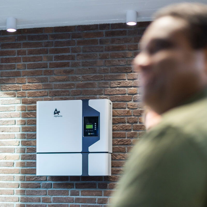 Een thuisbatterij van AlphaEss