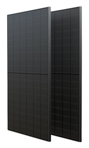 Twee zonnepanelen