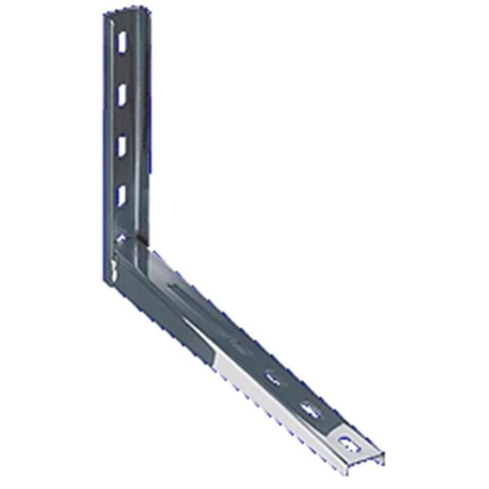 Rodigas MS111 losse muurbeugel RVS 140kg set 2 stuks