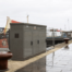 Walstroomkasten in een haven