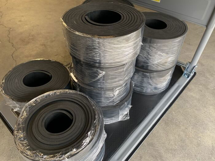 Massief Rubber strip 5m | 8mm - Afbeelding 3