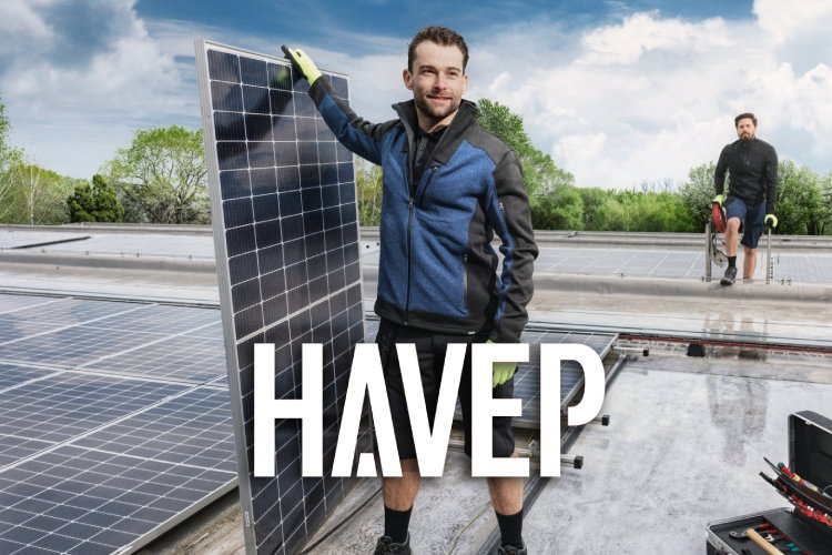 HAVEP is een van de vele topmerken in de bedrijfskledingcollectie van Outfit company wear en te personaliseren met borduring of bedrukking