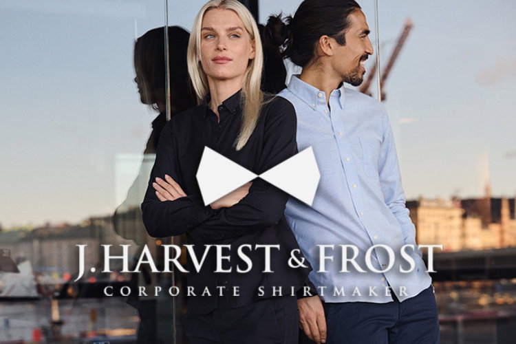 J. Harvest & Frost is een van de vele topmerken in de bedrijfskledingcollectie van Outfit company wear en te personaliseren met borduring of bedrukking