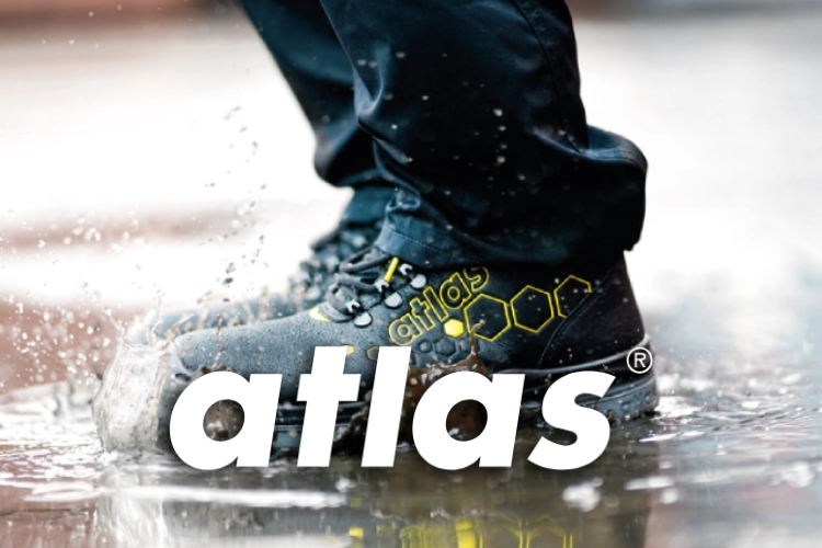 Werkschoenen van Atlas in de collectie veiligheidsschoenen van Outfit company wear