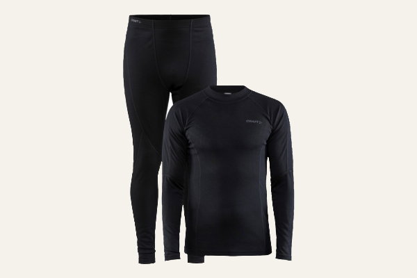 Craft basislaag CORE warm baselayer set - Outfit company wear blog werkkleding voor winterse weersomstandigheden