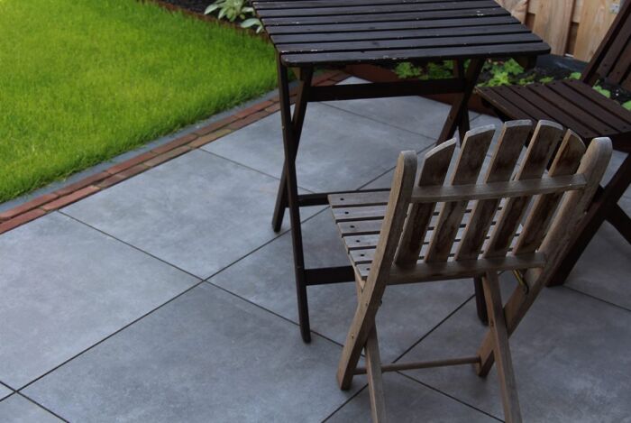Cera4line Mento Concrete Anthracite 60x60x4cm - Afbeelding 2