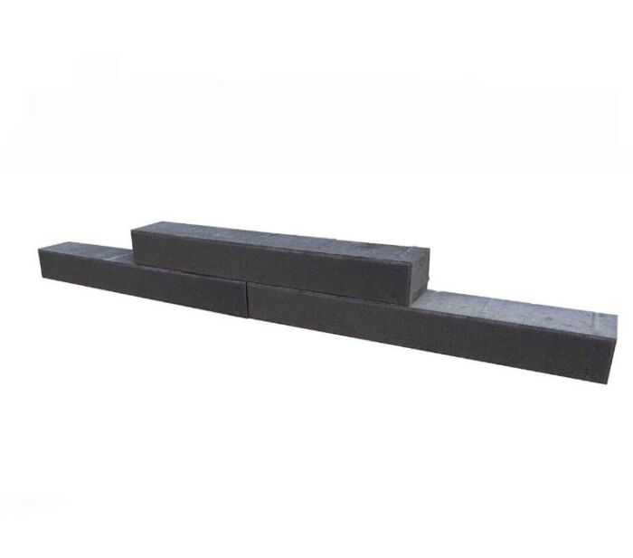 Patioblok Antraciet 60x12x10cm strak - Afbeelding 4