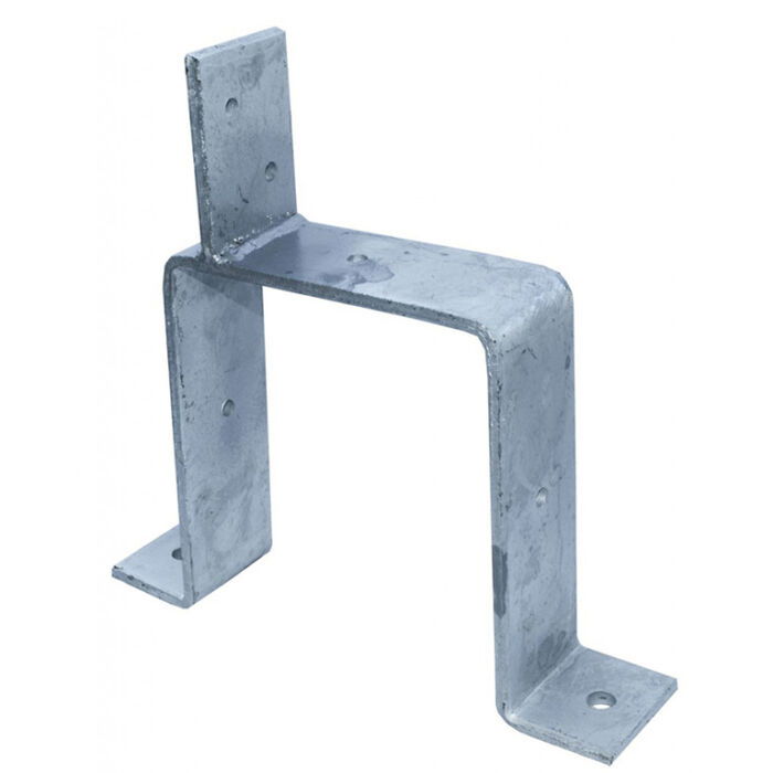 Regenpijpbeugel Met Lip Zwaar Model Verzinkt 124x100x124 Mm
