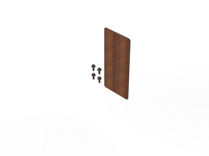 Vego-Steel koppelplaat Corten (27.7 cm)