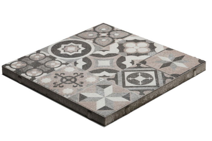 GeoProArte® Mosaic Taupe 60x60x4 - Afbeelding 3