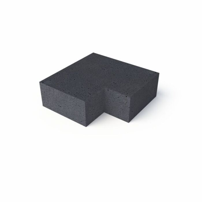 Schellevis Trap Hoekstuk 90° (40/20) Binnen Antra. 60x60cm - Afbeelding 2