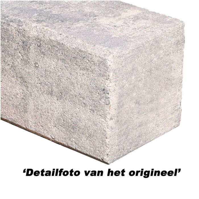 Decor Block Grijs/zwart 40x10x10cm - Afbeelding 2