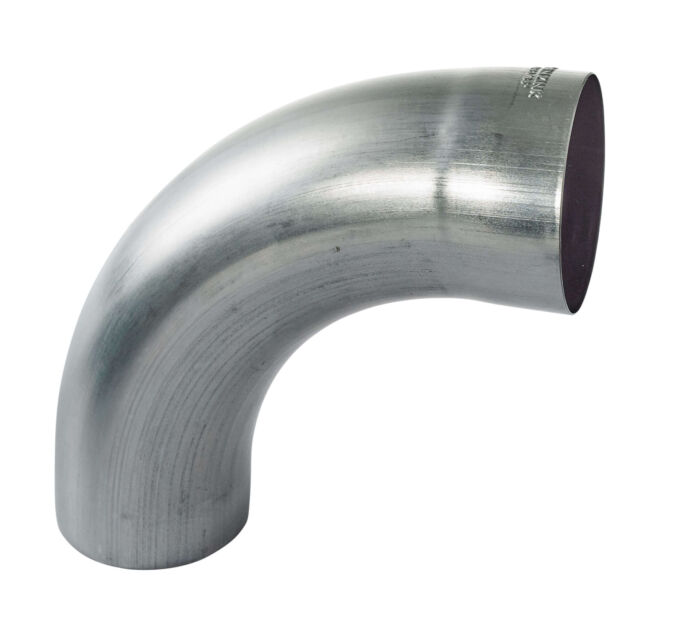 Rheinzink walsblank bocht 80 mm 85 gr verjongd spie-eind