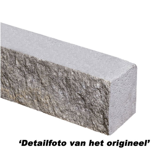 Gevelsteen Rox 37,7x9x8,9 Noors grijs - Afbeelding 2