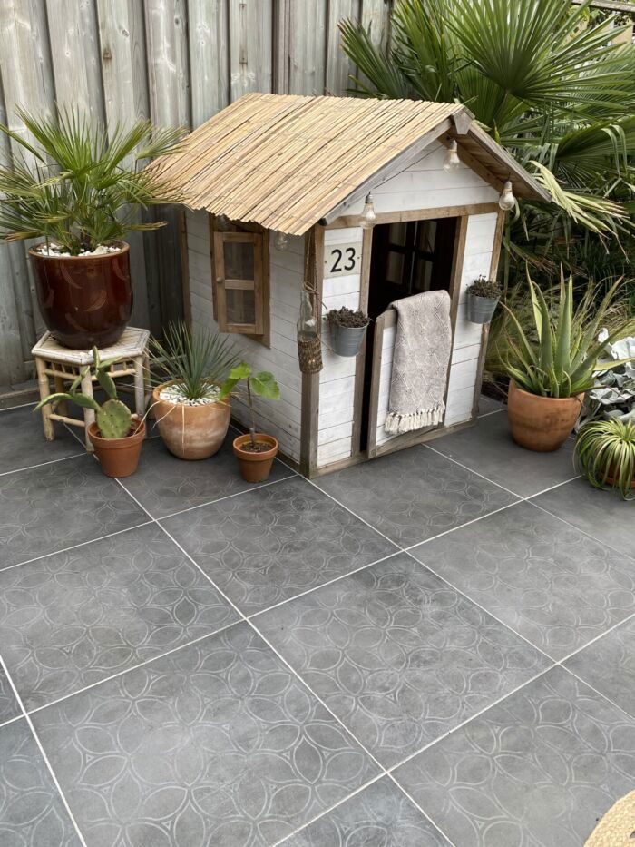 Cera3line Lux & Dutch Square Decor Anthracite 60x60x3cm - Afbeelding 3