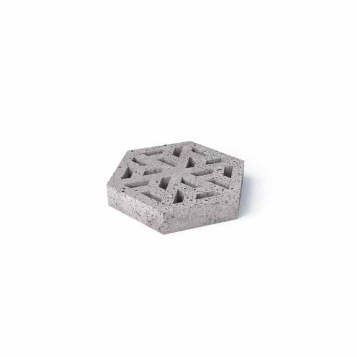 Schellevis Eco-Tegel 37,5x37,5x7cm Grijs