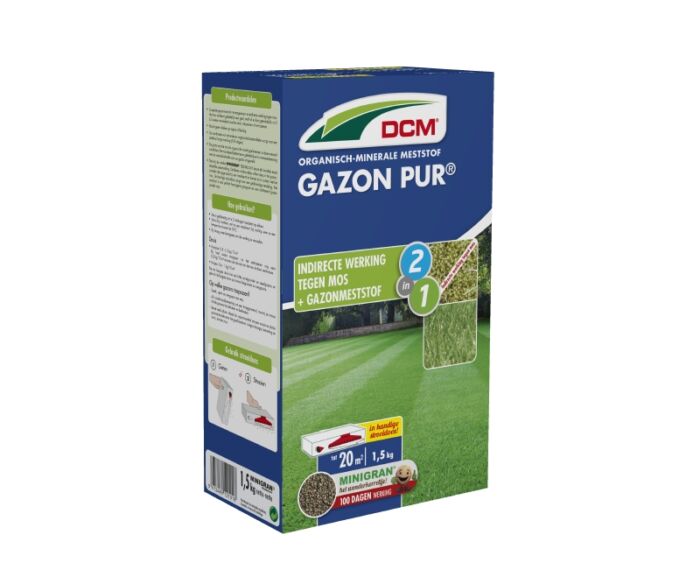 DCM Meststof Gazon Pur® 1,5 kg