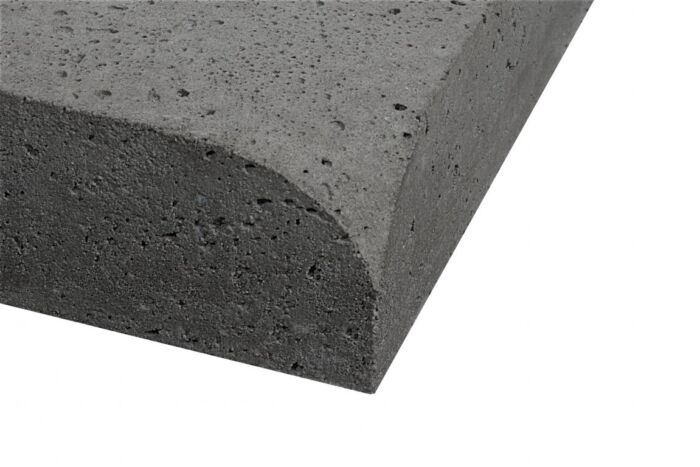 Schellevis Zwembadrand Hoek (100x100x5cm) Carbon - Afbeelding 2