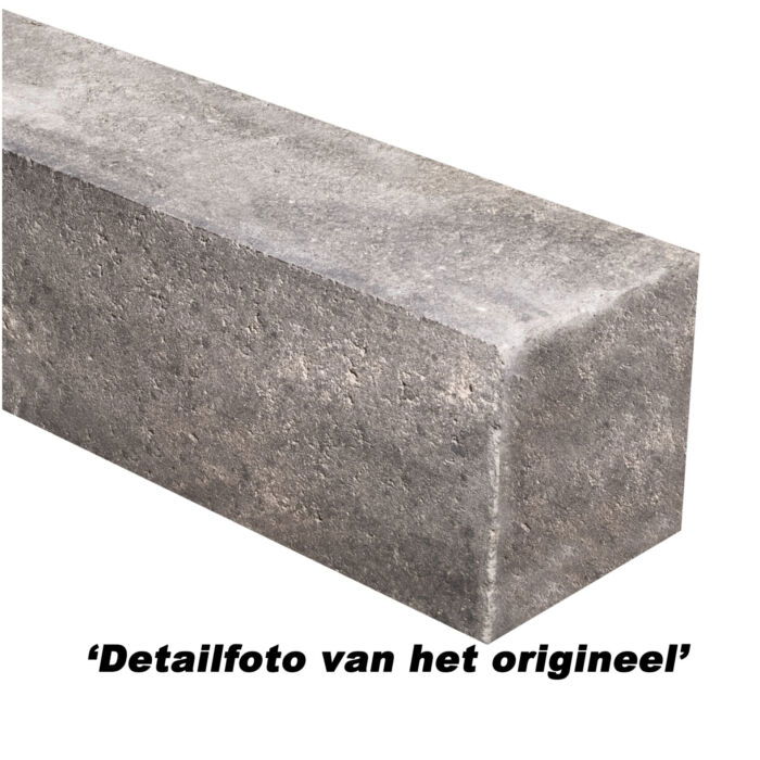 Forto Walling Grijs/Zwart 60x10x10cm - Afbeelding 2