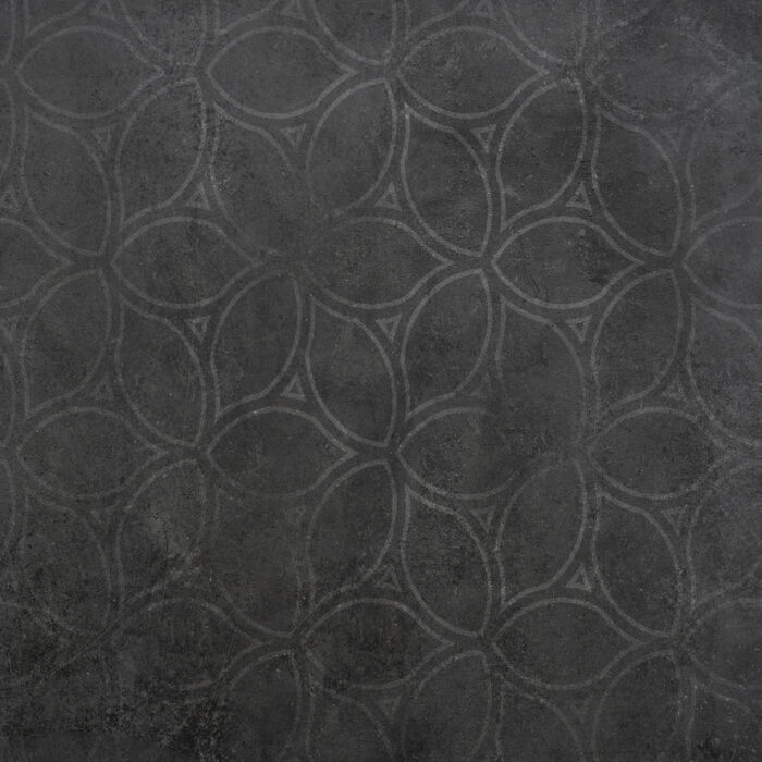 Cera3line Lux & Dutch Square Decor Anthracite 60x60x3cm