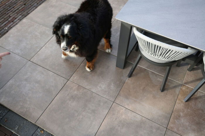 Cera4line Mento Concrete Taupe 60x60x4cm - Afbeelding 2