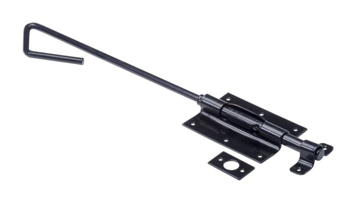 Staartgrendel Zwart Zwaar Ø 16 400 - 125x85 Mm