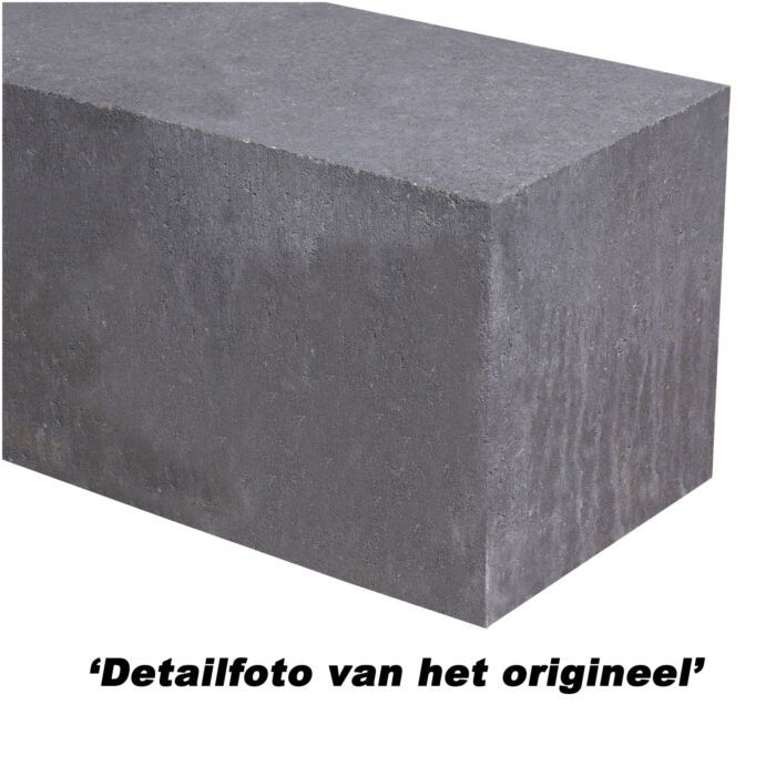 Patioblok Antraciet 60x12x10cm strak - Afbeelding 2