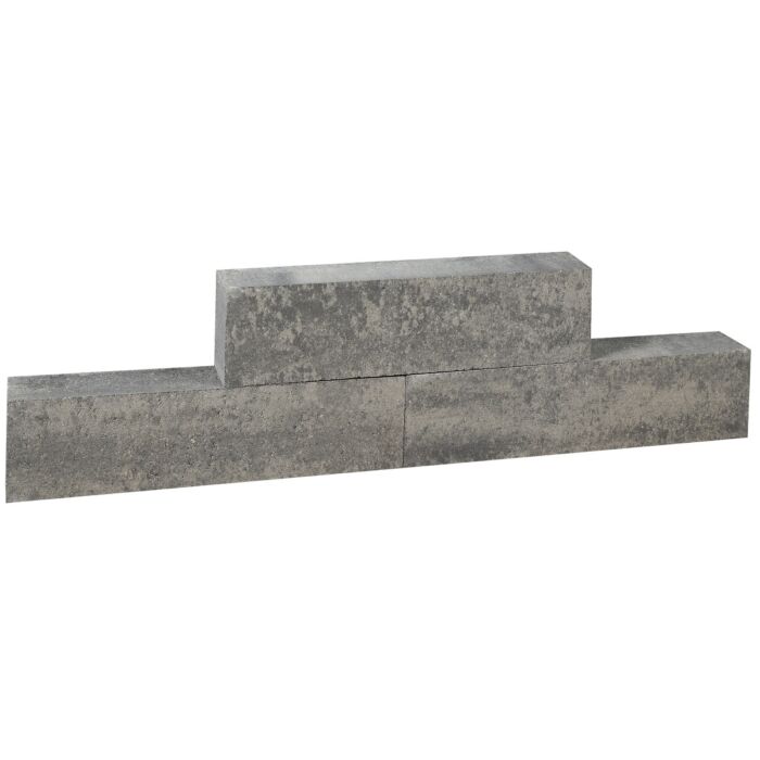 Forto Walling Grijs/Zwart 60x10x10cm - Afbeelding 3