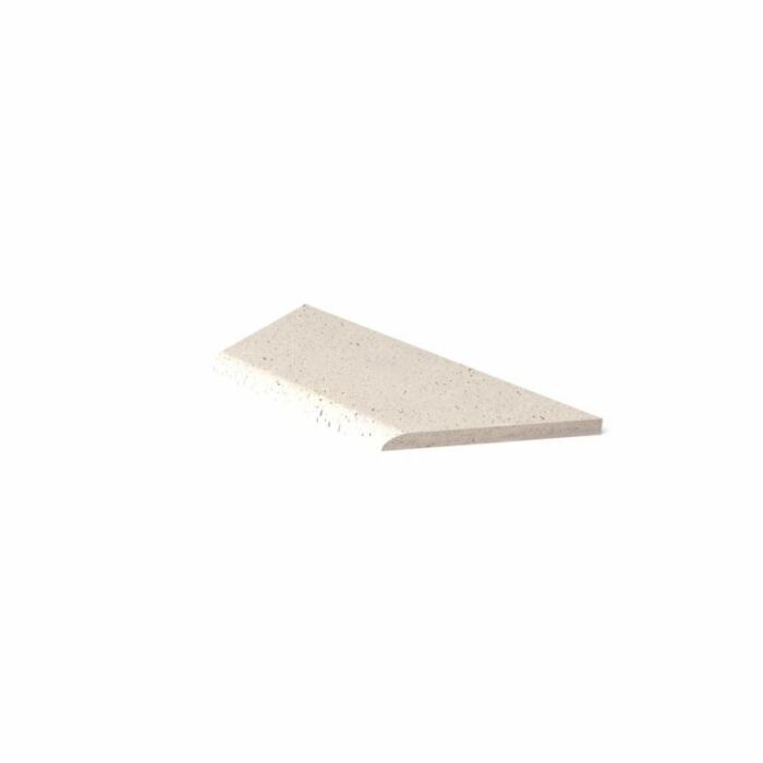 Schellevis Zwembadrand Hoek Links (100/60X40X5 cm) Creme