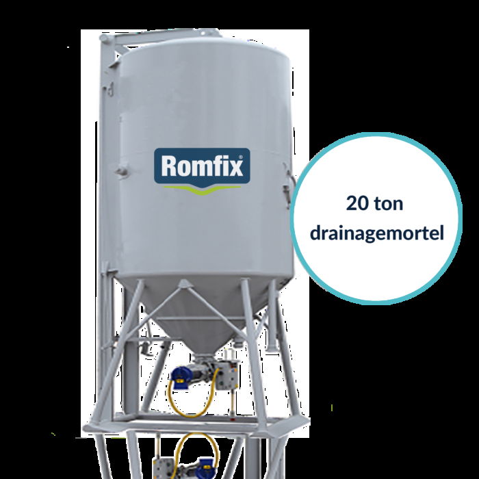 Romfix (SILO) Drainage Mortel - >20ton. ex transport en accessoires en overige voorwaarde's
