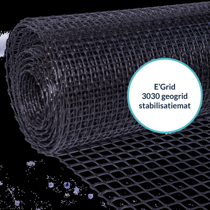Romfix Egrid Stabilisatiemat / Per M²- (rol is 3.95 x 51 meter)
