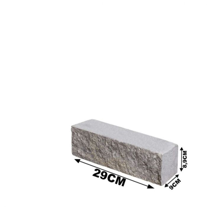 Gevelsteen Rox 29x9x8,9 Noors grijs