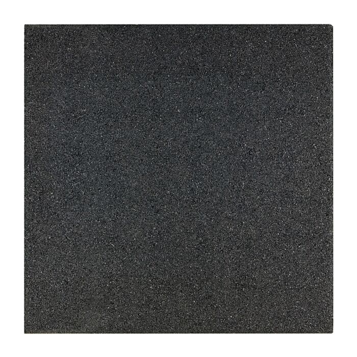 Rubberen Tegel 100x100x3cm Zwart
