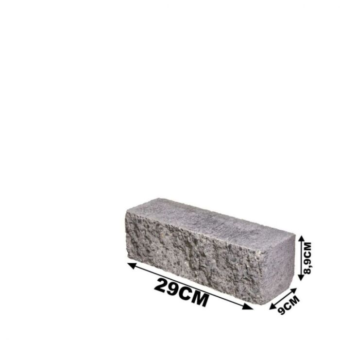 Gevelsteen Rox 29x9x8,9 Noors antraciet