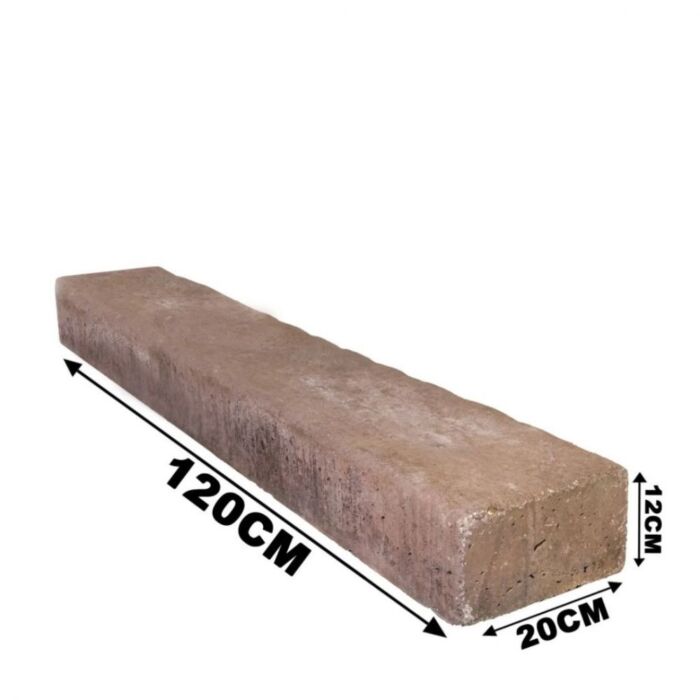 Biels Oud Hollands Bruin 120x20x12cm