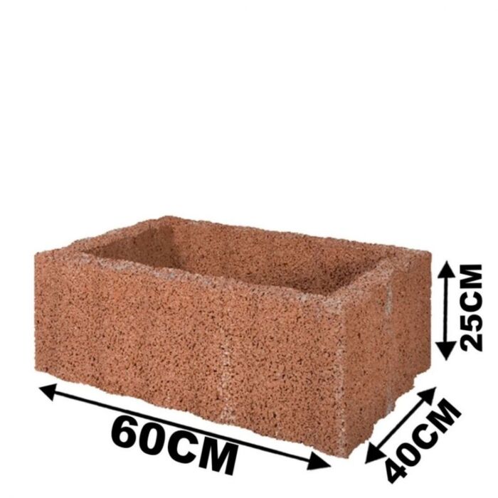 Ridgeflor Groot Bruin 60x40x25cm