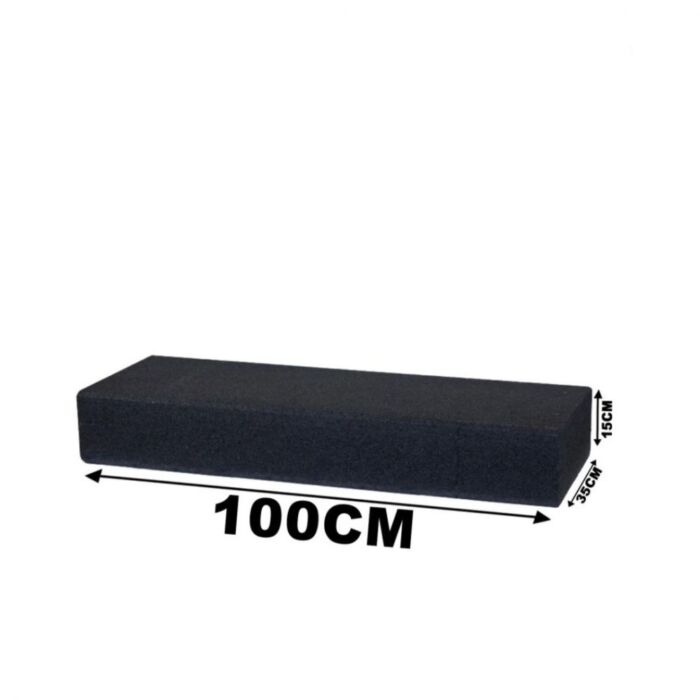 GeoColor Traptrede Solid Black 100x35x15