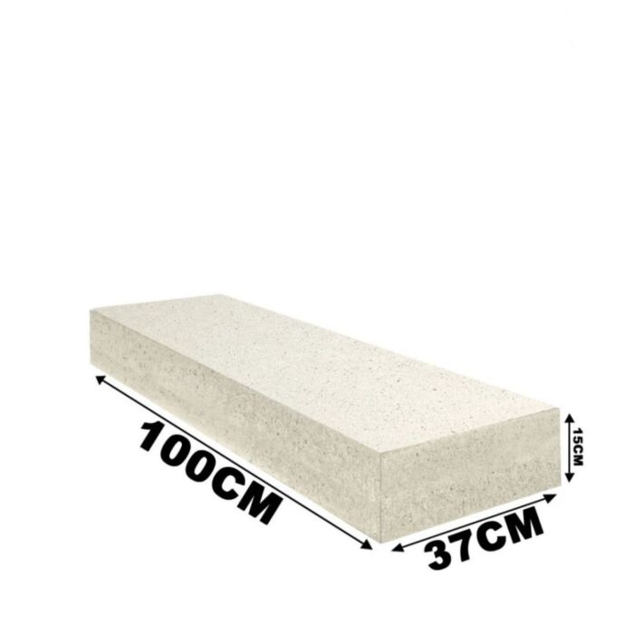 Schellevis Traptrede 100x37x15cm Creme