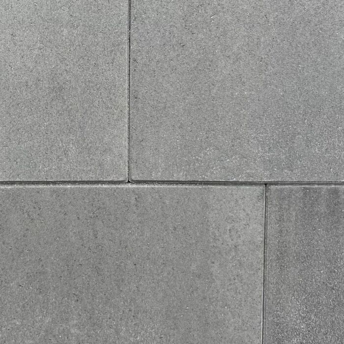Tuintegel of betontegel Terratops 60x60x4,7 Grijs/Zwart