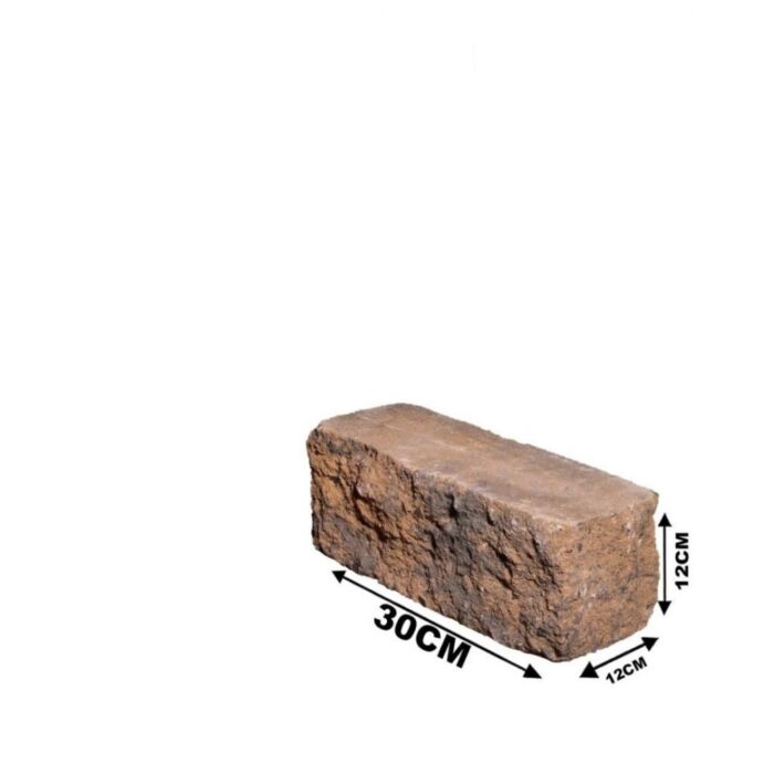 Cliff Walling Bruin/Zwart 30x12x12cm
