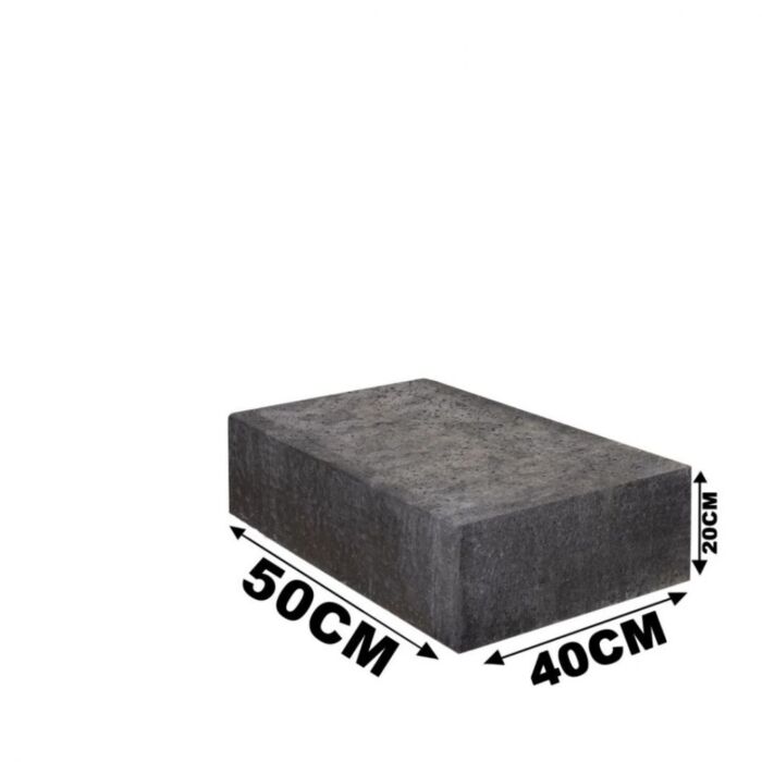 Schellevis Halve Traptrede 50x40x20cm Carbon