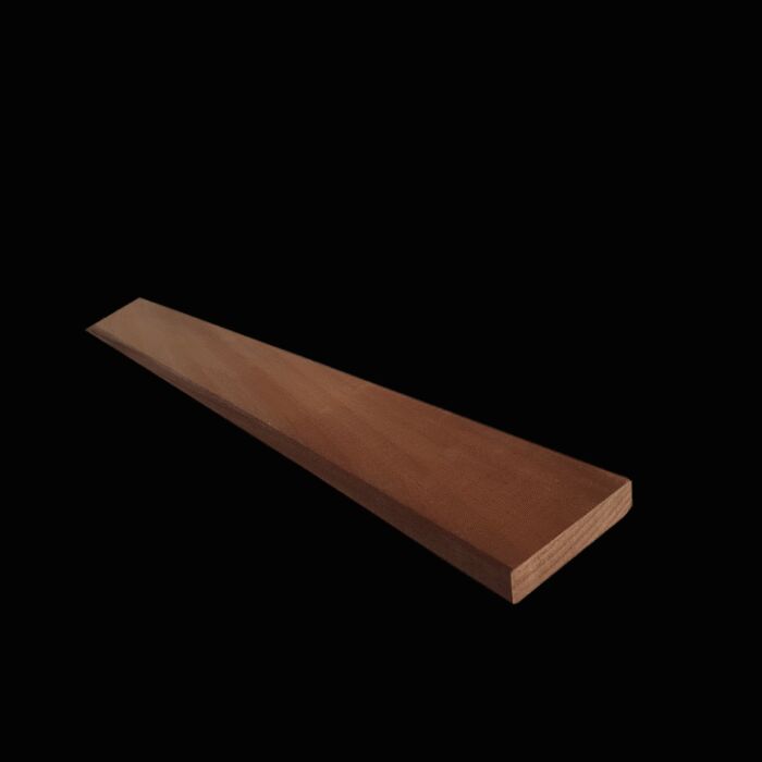 Thermovision Ayous geschaafde plank 1,8 x 9 x 245 cm, thermisch gemodificeerd, pak a 4 stuks. - Afbeelding 2