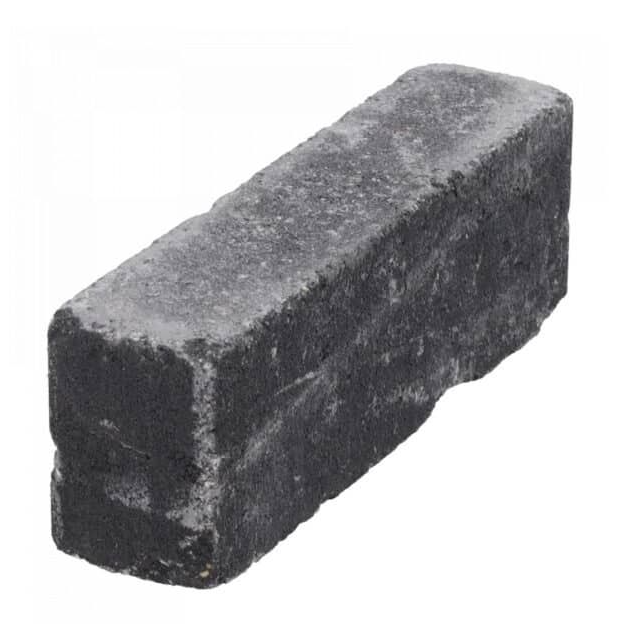 een klinker getrommeld antraciet