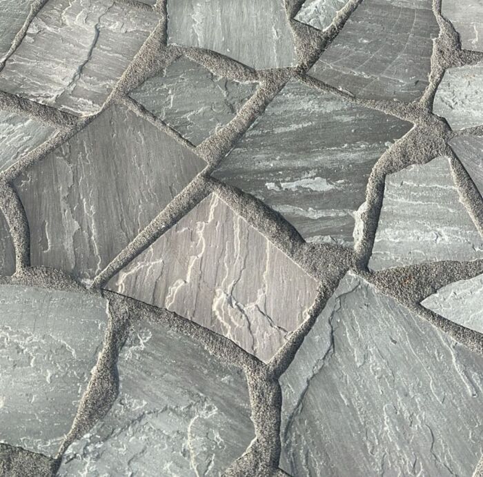 Grey flagstone