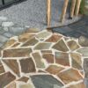 51014 terras met flagstones