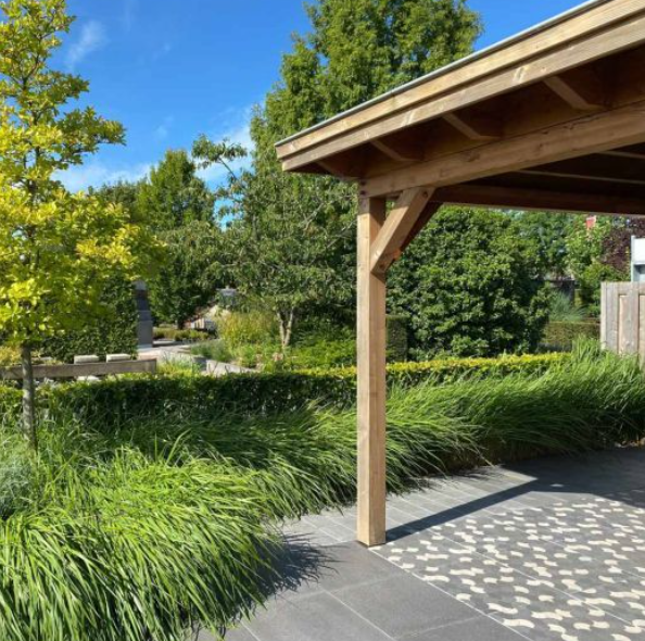 tegel in overkapping