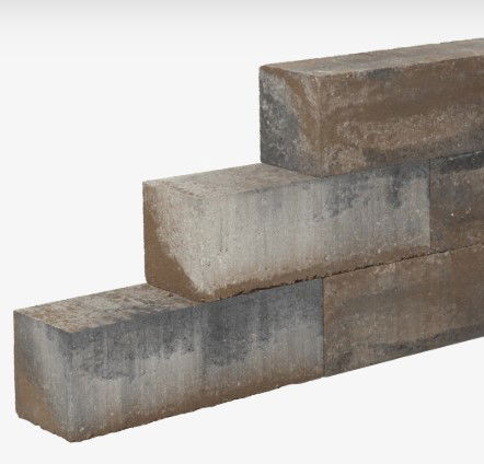 muur van stapelblokken