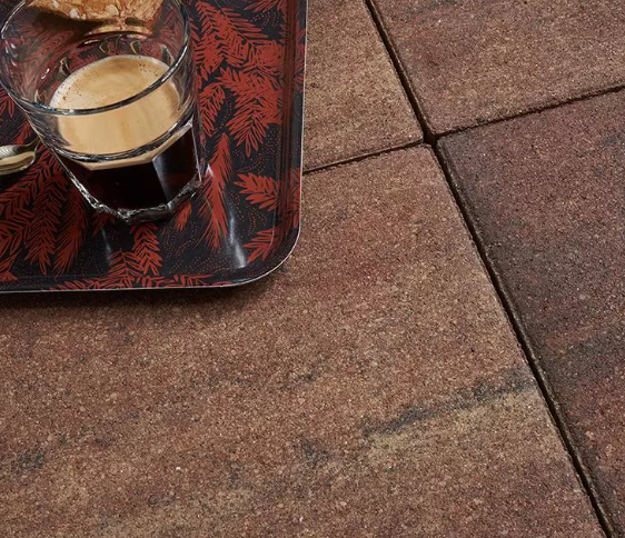 Terrastegels wildverband koffie type 2