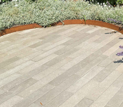 Opritsteen tuin 40x8cm