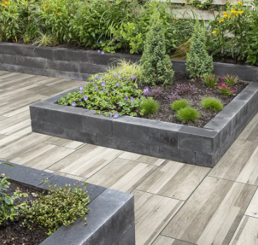 Stapelstenen bloembak 60x12cm